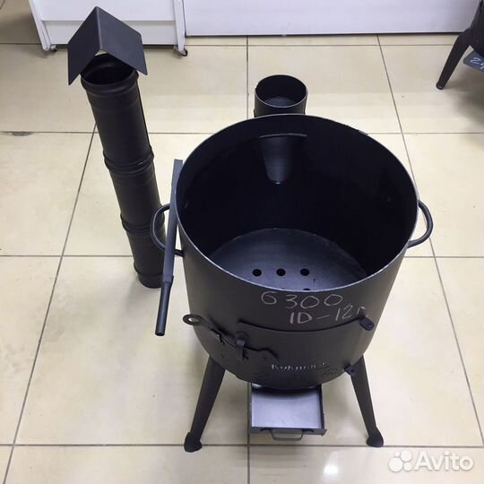 Учаг для казана 10 -12 литров с трубой и зольником