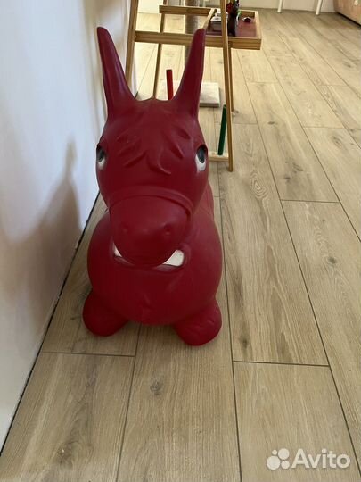 Ослик прыгун (резиновый ослик)