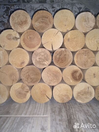 Дрова берёзовые карандаш в сетке