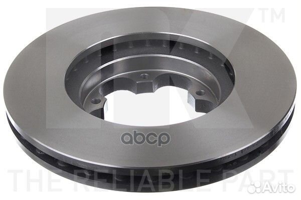 Диск тормозной передний вентилируемый ford Tran