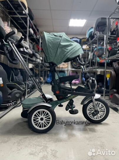 Трехколесный велосипед luxmom хаки