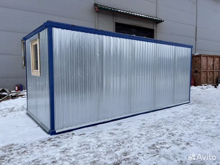 Блок контейнер 6*2,4м для строителей