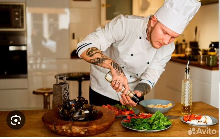 Повар в ресторан
