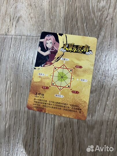 Коллекционные карты по Наруто