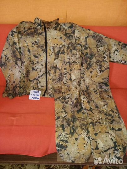 Летний Камуфляжный костюм большие размеры