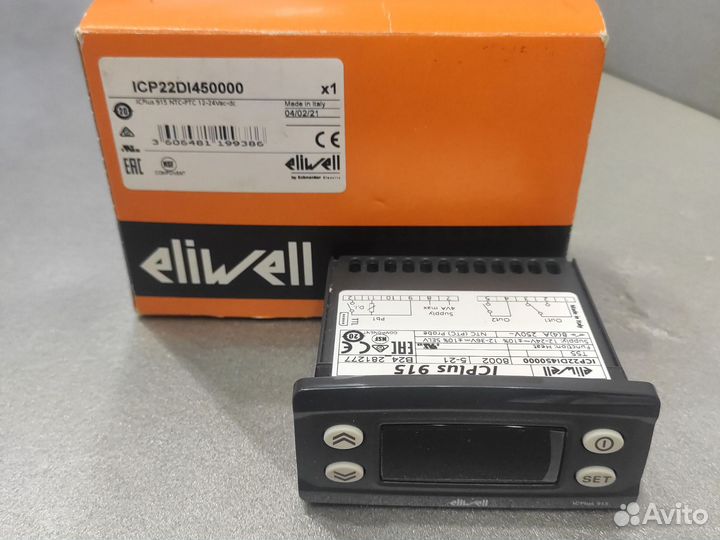 Контроллер Eliwell ICPlus 915 NTC-PTC 12/24V ac-dc