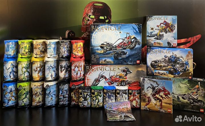 Запакованные Лего Бионикл 2009-2010 lego bionicle
