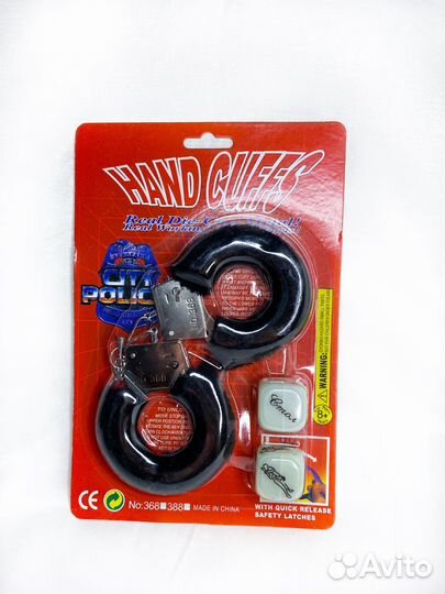 Наручники и кубики (подарочный набор)