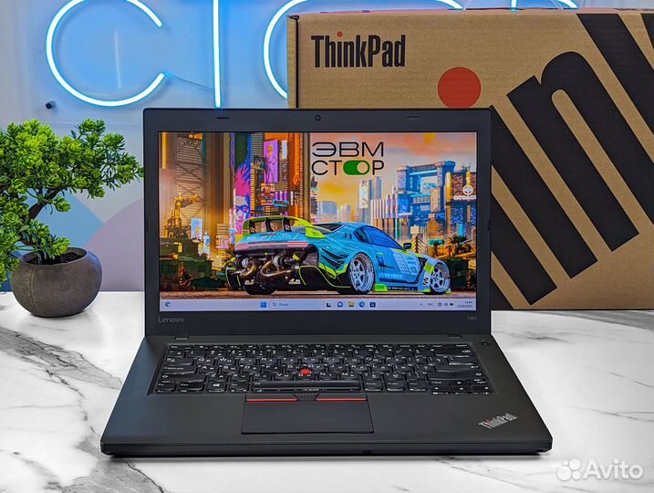 Надежный Lenovo ThinkPad T460 i5-6300U 16GB 512SSD