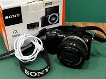 Sony a5000 kit 16-50mm /пробег 860