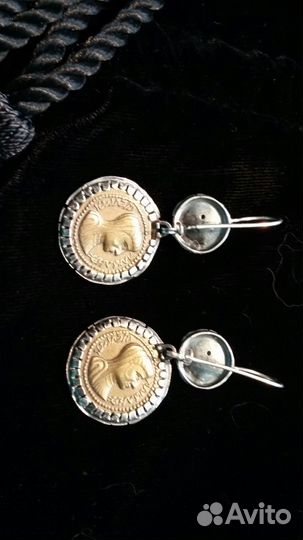 Серебряные серьги