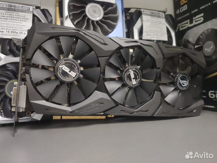 Видеокарта PCI-E asus ROG-strix GTX 1080TI (11GB)