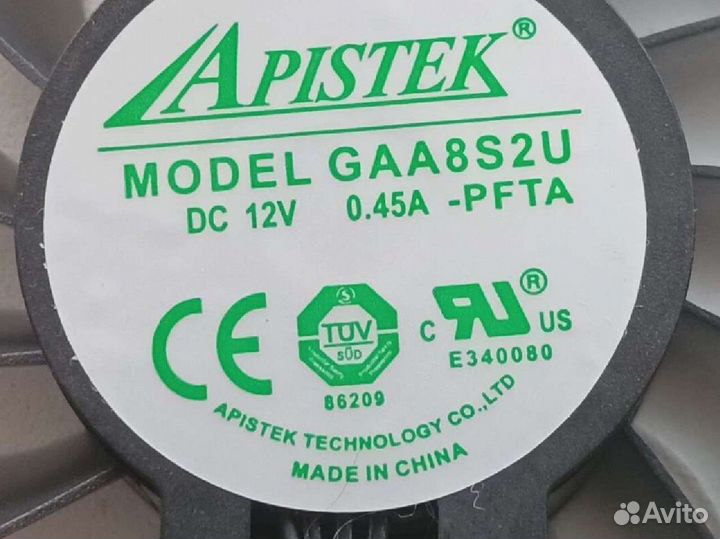 Вентиляторы для Palit jetstreamgtx1070/1070Ti/1080