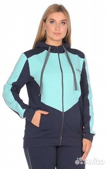 Качественный спортивный костюм 54-56р 95хлопок