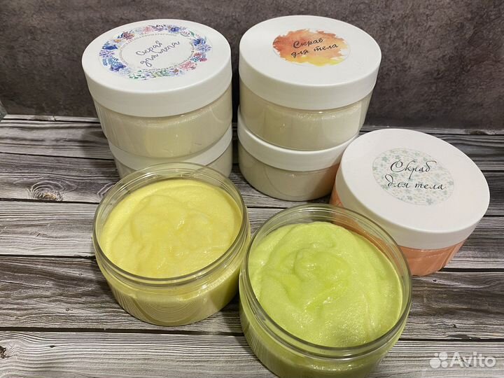 Скраб для тела ручной работы