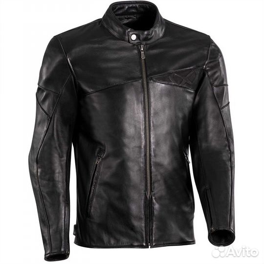 Ixon cranky Black Custom Leather Motorcycle мотоку