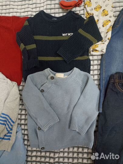 Вещи на мальчика 74-80 цена за всё