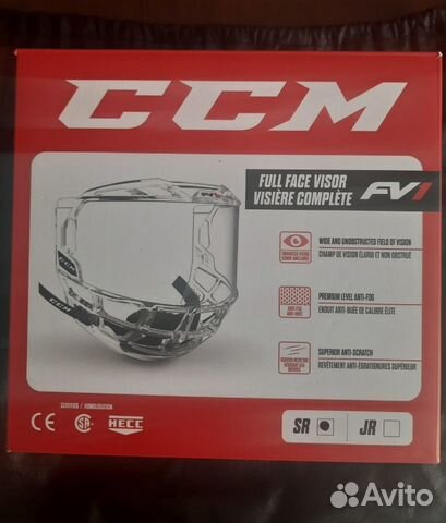Маска визор хоккейный CCM FV1 Full Visor Sr объявление продам