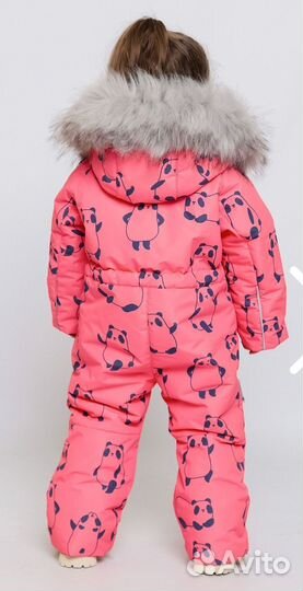 Зимний комбинезон для девочки р.80,86,92,98