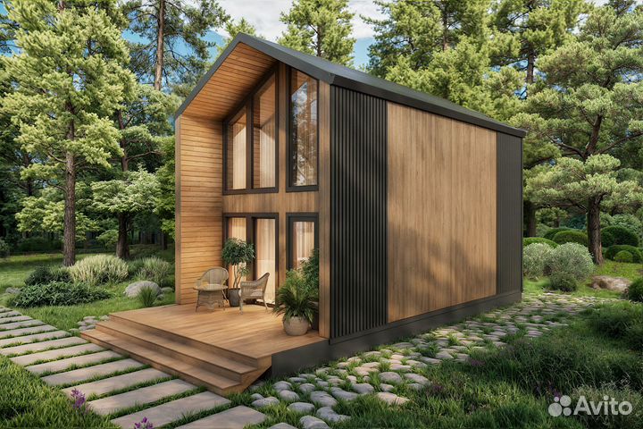 Готовые каркасные дома от производителя