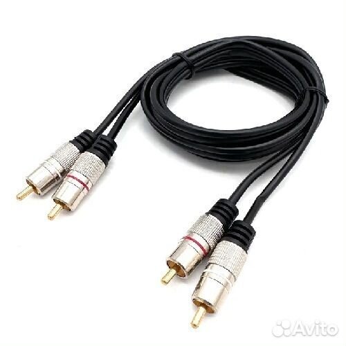 Межблочный аудио кабель 2RCA - 2RCA 1.5м
