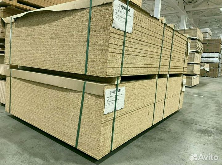 Дсп 16*1830*2500 мм сорт 1 нешлифованная