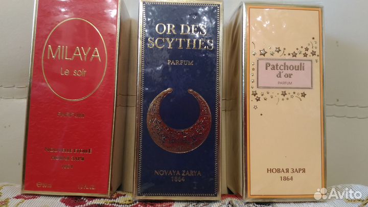 Духи - легенды фабрики Новая Заря