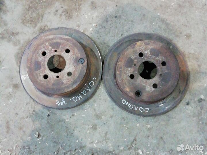 Диск тормозной задний лифан солано 1