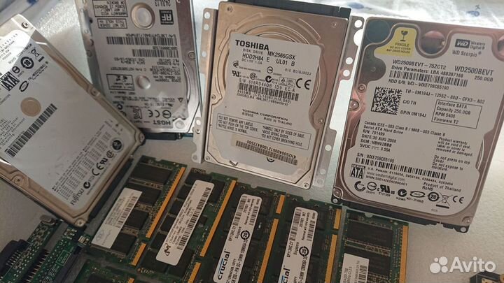 Hdd 2.5 100-320gb ssd для ноутбука и пк