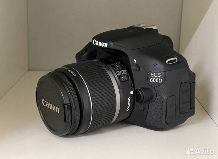 Canon 600D kit 18-55 как новый (id.17570)