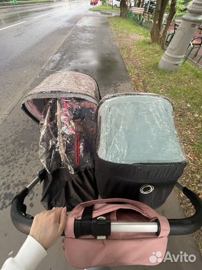 Bugaboo donkey 2 duo для погодок
