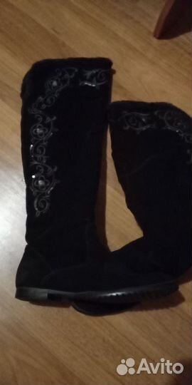 Сапоги ботфорты