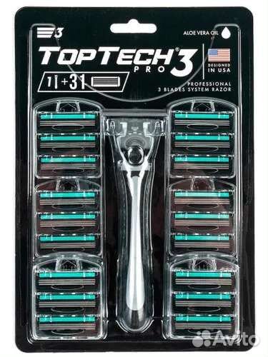 Бритва TopTech Pro 3 + 31 сменных кассет