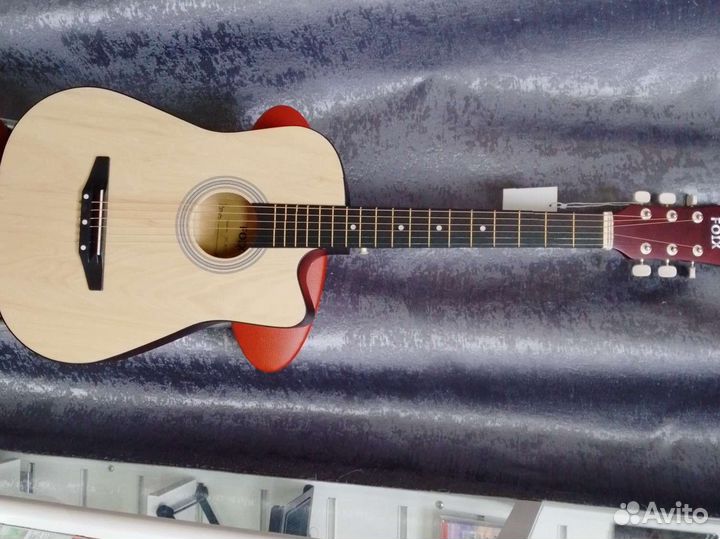 Акустическая гитара Foix 38C-M-N с вырезом, новая