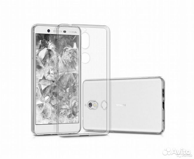 Силиконовые Чехлы для Nokia 5, Nokia 6, Nokia 7