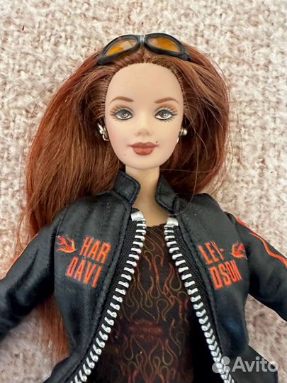 Barbie Harley Davidson рыжая бронь