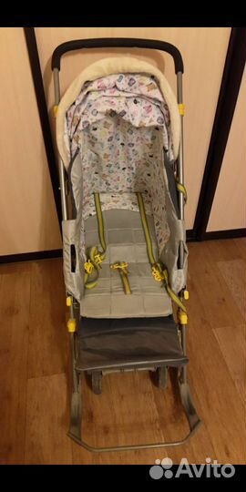 Санки коляска ника