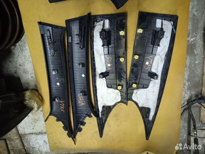 Обшивка накладка салона dodge charger LD