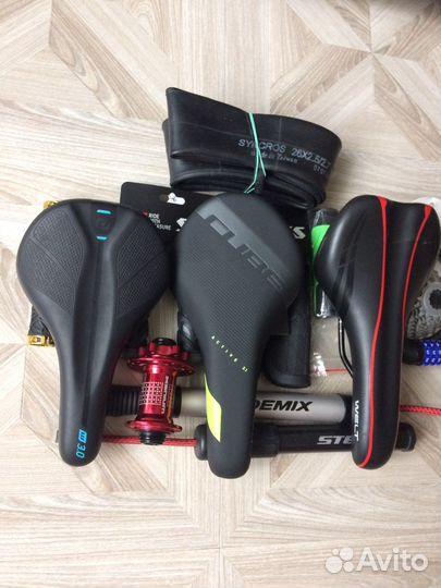 Грипсы, кассета, сидушки