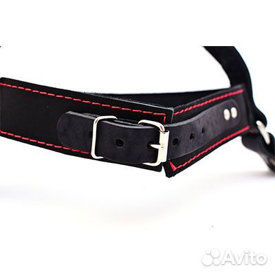 Упряжь D2 для тренировки мышц шеи (натуральная кож