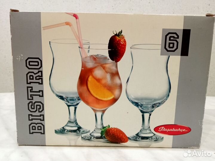 Бокалы рюмки новые