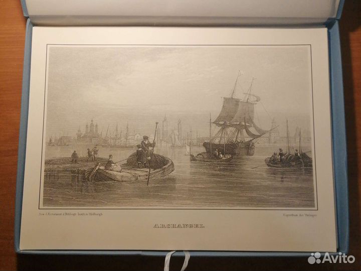 Уникальное издание гравюры 18-19 веков