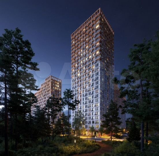 2-к. квартира, 59,7 м², 18/28 эт.