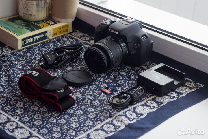 Canon eos 600d kit (5700 кадров)