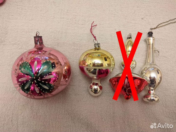 Елочные игрушки советские СССР