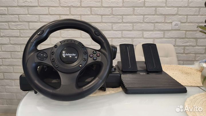Компьютерный руль Defender Forsage Drift GT