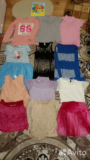 Вещи пакетом на девочку 8-9лет