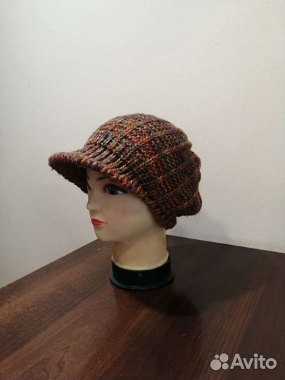 Шапка - кепка женская. Межсезонье. Осень