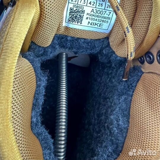Nike ACG zoom gaiadome Gore-Tex Yellow с Мехом