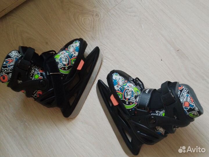 Коньки детские раздвижные 26-31